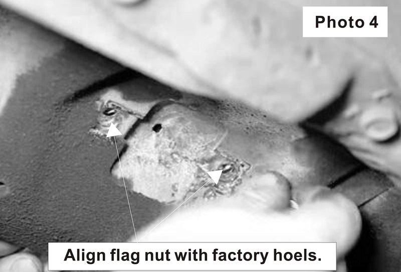 DLP Rear Bar Pin Flag Nut (Cherokee XJ) for Jeep: 84-01 Cherokee XJ 4WD/2WD - Image 5